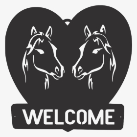 Horse Welcome Sign   Class, HD Png Download, Transparent PNG
