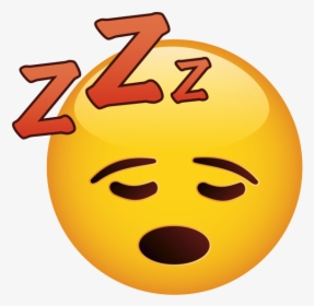 Sleeping Cat Emoji, HD Png Download, Transparent PNG