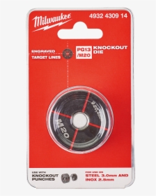 Exact™ Pg13/m20 Knockout Die - Milwaukee Tools, HD Png Download, Transparent PNG