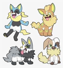 Furfrou And Rockruff Fusion, HD Png Download, Transparent PNG