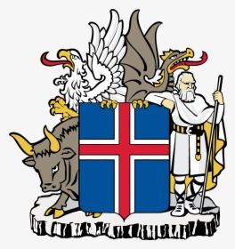 Transparent Government Clipart - Iceland Crest, HD Png Download, Transparent PNG