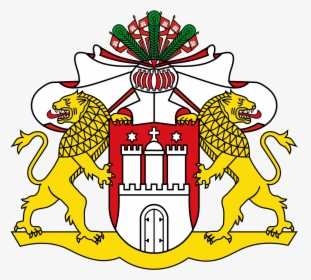 Transparent Coat Of Arms Template Png - Hamburg State Flag, Png Download, Transparent PNG