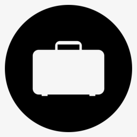 Transparent Luggage Clipart - Luggage White Icon Png, Png Download, Transparent PNG