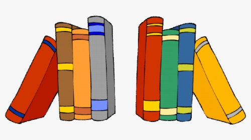 Shelf Library Clipart, Explore Pictures - Cartoon Books On Shelf, HD Png Download, Transparent PNG