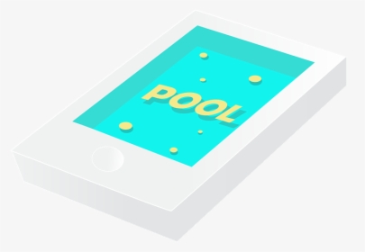 Phone, Pool, The Swimming Pool, Water, People, Summer - Graphic Design, HD Png Download, Transparent PNG