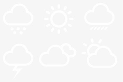 Graphic Weather Icons Png Clip Art - Illustration, Transparent Png, Transparent PNG