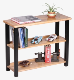 Bookshelf Table, Ash - Tall Book Shelf Png Transparent, Png Download, Transparent PNG