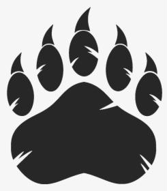 American Black Bear Paw Royalty-free Clip Art - Bear Claw Clip Art, HD Png Download, Transparent PNG