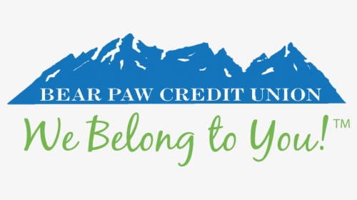 Bear Paw Credit Union Logo - Bear Paw Credit Union, HD Png Download, Transparent PNG