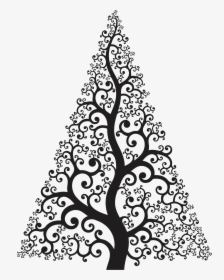 Transparent Christmas Tree Drawing Png, Png Download, Transparent PNG