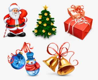 Modern Christmas Tree Png Download - Christmas Icons Free Download, Transparent Png, Transparent PNG