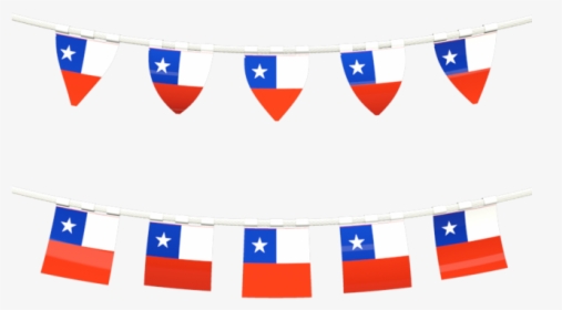 Rows Of Flags - Flag Of Chile Png, Transparent Png, Transparent PNG