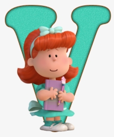 Little Red Haired Girl Peanuts - Little Red Haired Girl The Peanuts Movie, HD Png Download, Transparent PNG