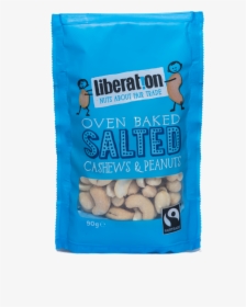 Liberation Oven Baked Salted Cashews & Peanuts - Cashew, HD Png Download, Transparent PNG
