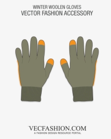 Winter Vector Glove - Love Fashion, HD Png Download, Transparent PNG