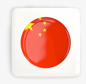Square Icon With Round Flag - Circle, HD Png Download, Transparent PNG
