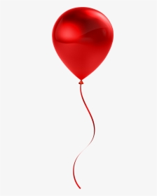 Transparent Two Heart Png - Red Balloon Transparent Background, Png Download, Transparent PNG