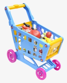 Shopping Cart Png Transparent Image - Kids Shopping Cart Png, Png Download, Transparent PNG