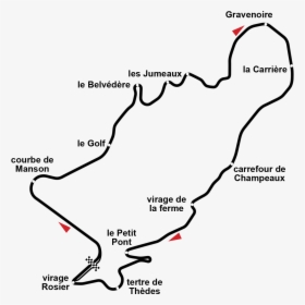 Circuit Charade 1958 1988 - Clermont Ferrand Race Circuit, HD Png Download, Transparent PNG