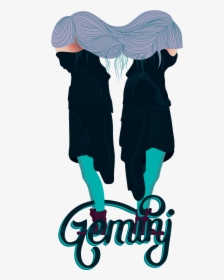 Gemini Twins ~ - Illustration, HD Png Download, Transparent PNG