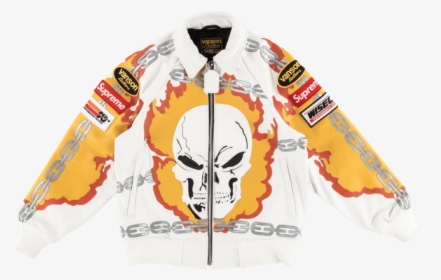 Supreme Vanson Leather Ghost Rider Sleeves, HD Png Download, Transparent PNG