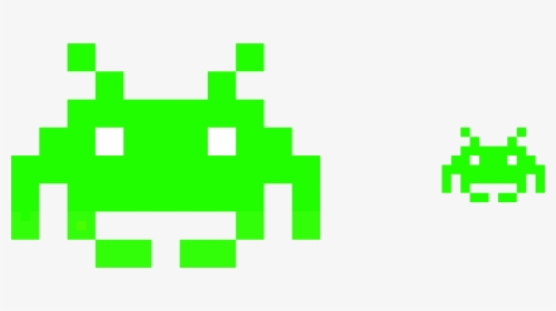 Transparent Space Invader Png - Space Invaders Alien Png, Png Download, Transparent PNG