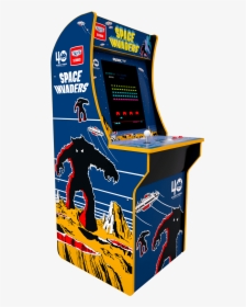 Space Invaders Arcade Cabinet   Class Lazyload Lazyload - 1up Arcade Space Invaders, HD Png Download, Transparent PNG
