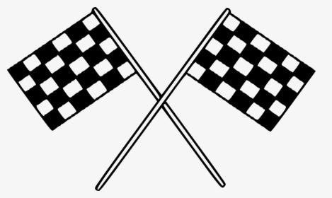 Flags, Checkered, Finish, Racing, Motor, Car, Formula - Race Flag Clip Art, HD Png Download, Transparent PNG