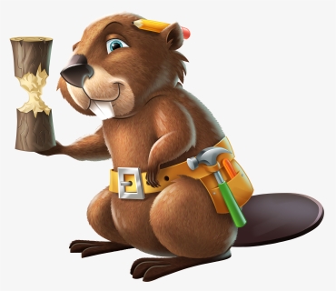 Beaver Png Transparent Image - Time Lab Vbs Characters, Png Download, Transparent PNG