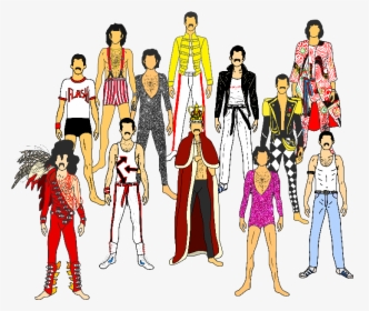 Freddie Mercury Design , Png Download - Freddie Mercury Style Clothing, Transparent Png, Transparent PNG