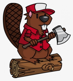 Beaver Png - Lumberjack Clipart Transparent, Png Download, Transparent PNG
