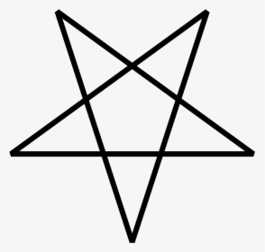 Transparent Inverted Pentagram, HD Png Download, Transparent PNG