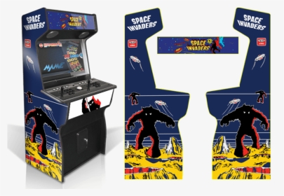 Space Invaders Arcade Cabinet, HD Png Download, Transparent PNG