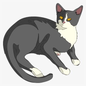 Lounging Cat Svg Clip Arts - Public Domain Clip Art Cat, HD Png Download, Transparent PNG
