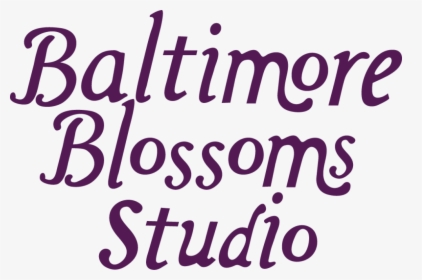 Baltimore Blossoms Studio - Poster, HD Png Download, Transparent PNG