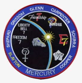 Mercury Commemorative Back-patch - Project Mercury, HD Png Download, Transparent PNG