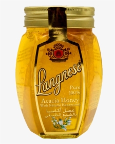 Langnese Honey Acacia With Honeycomb 500 Gm - Langnese Honey, HD Png Download, Transparent PNG