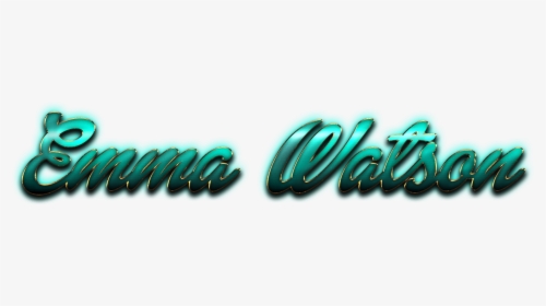 Emma Watson Beautiful Letter Png Name - Graphic Design, Transparent Png, Transparent PNG