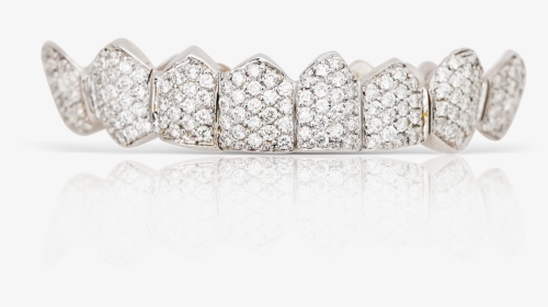 8 White Gold Diamond Pave Teeth - Pre-engagement Ring, HD Png Download, Transparent PNG