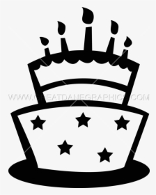 Birthday Png For - Birthday Cake Silhouette Png, Transparent Png, Transparent PNG