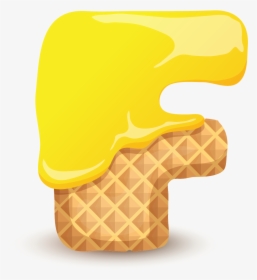 Letter F Png Royalty-free Photo - Letter F Ice Cream, Transparent Png, Transparent PNG
