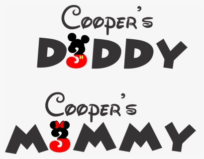 Coopers Daddy, Coopers Mommy, Mickey Mouse, - Mikiegeres Háttérképek, HD Png Download, Transparent PNG