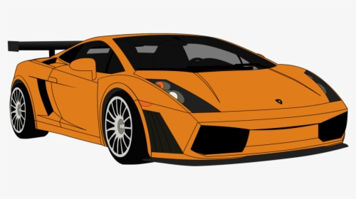Free Lamborghini Gallardo Psd - Vector Lamborghini, HD Png Download, Transparent PNG