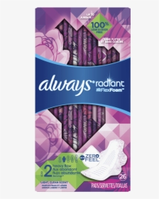 Always Radiant Pad Heavy - Always Radiant Pads Size 2, HD Png Download, Transparent PNG