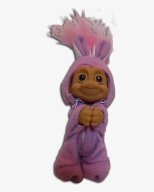 Russ Berrie Easter Troll Clip On Purple  Ages 3 And - Transparent Background Troll Dolls Png, Png Download, Transparent PNG