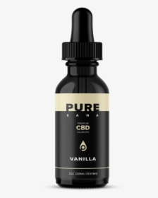 Vanilla Cbd Oil 1000mg - Pure Kana Cbd Oil, HD Png Download, Transparent PNG
