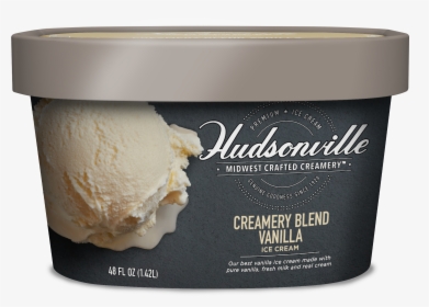 Creamery Blend Vanilla Carton - Hudsonville Ice Cream 48 Oz, HD Png Download, Transparent PNG