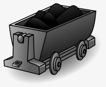 Coal, Lorry, Train, Wagon, Transport, Mine, Work - Coal Clipart, HD Png Download, Transparent PNG