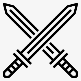 Sword Fighting - Attack Icon Png, Transparent Png, Transparent PNG