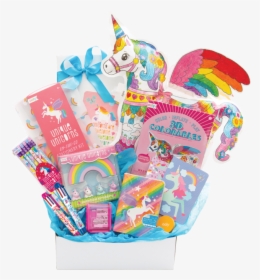 Unicorn Themed Gift Basket, HD Png Download, Transparent PNG
